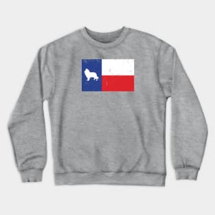 Texas flag, Lone Star State, Lone star flag, Collie, Star Crewneck Sweatshirt